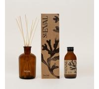 St Eval Reed Diffuser Gift Set - Diffuser, Refill and Reeds | Refreshing Aromatic Room Scent | Made in Cornwall | Scented Oil Reed Diffuser Refill | Ideal for Home and Office (Sea Salt)