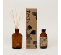 St Eval Reed Diffuser | Walled Garden Scent |Refreshing Aromatic Room Scent | Made in Cornwall | Scented Oil Reed Diffuser Refill | Ideal for Home and Office