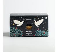 St Eval - Winter Thyme Scented, Gold Half-Dipped Multiwick Candle, A Beautiful Blend of Rosemary, Thyme and Winter Wood Notes, Made in Cornwall