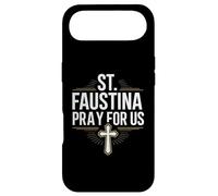St. Faustina Pray for Us Catholic Devotion Case for iPhone Air