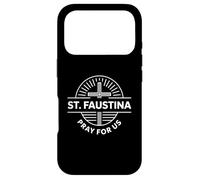 St. Faustina Pray For Us Divine Mercy Catholic Case for iPhone 17 Pro