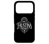 St. Faustina Pray for Us Inspirational Catholic Case for iPhone 17 Pro