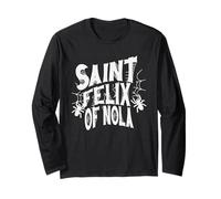St Felix of Nola Spiders Catholic Saint Long Sleeve T-Shirt