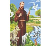 st francis of assisi saint of animals catholic: 120 page , 6 x 9