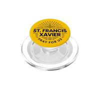 St Francis Xavier Pray For Us Catholic Saint PopSockets PopGrip for MagSafe