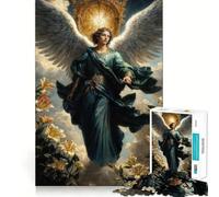St. Gabriel Is An Angel Who Serves As A Messenger for God Jigsaw Puzzles for Adults 1000 Piece Smart Reason Toy Family Bond Smooth Edge Art Display 50x75cm