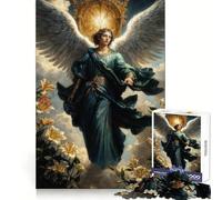 St. Gabriel Is An Angel Who Serves As A Messenger for God Jigsaw Puzzles for Adults 1000 Piece Smart Reason Toy Family Bond Smooth Edge Art Display 50x75cm