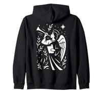 St Gabriel the Archangel Catholic Saint Messenger Angel Zip Hoodie