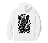 St. George and The Dragon - Catholic Orthodox Saint Pullover Hoodie