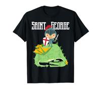 St. George and the Dragon Catholic Saint Kids Boys Value Graphic T-Shirt