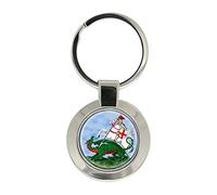 St. George and the Dragon Key Ring
