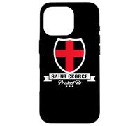St. George and the Dragon St. George Cross Flag Catholic Case for iPhone 16 Pro