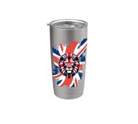 St George Great Britain UK Stainless Steel Insulated Tumbler