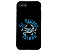 St. George Island Florida Blue Crab Design Case for iPhone SE (2020) / 7 / 8