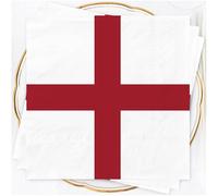 St George Napkins St George's Day Decorations St George Party Supplies for England Sporting Events England Napkins Celebrations Party Decorations England Paper Napkins World Football Cup (40Pcs)