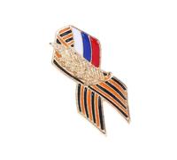 St.George Ribbon Emblem For 75 Years Of Victory In The Great Patriotic War Wheat Ear Brooch