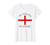 ST George’S England is My Country T-Shirt, Women, White, XX-Large