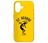St George Utah Dancing Kokopelli Souvenir Design Case for iPhone 17