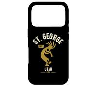 St George Utah Dancing Kokopelli Souvenir Design Case for iPhone 17 Pro