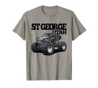 St George Utah Side-by-Side Quad 4x4 ATV Offroading Design T-Shirt