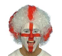 St Georges Cross Wig - England Supporters Wig