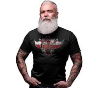 St Georges Day England Knight T Shirt - English Knights Shield Saints Day Tee Black