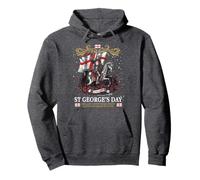 St Georges Day Outfit Idea Men & Knight Horse Saint George Pullover Hoodie