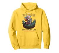 St Georges Day Outfit Men Idea & Knight Horse Saint George Pullover Hoodie
