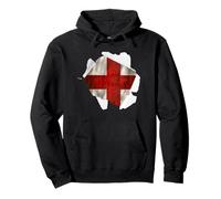 St George's Flag England Flag St Georges Day English & Proud Pullover Hoodie
