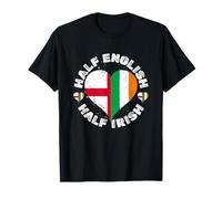 St Georges or St Patricks Day A Flag for English Irish Pride T-Shirt