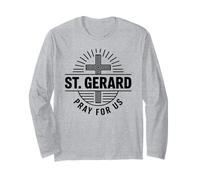 St. Gerard Patron Saint of Expectant Mothers Catholic Long Sleeve T-Shirt