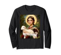 St Germaine Cousin | Catholic Saint Design Christian Gift Long Sleeve T-Shirt