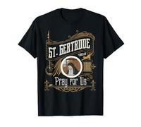St Gertrude of Nivelles Patron Saint of Cats Lovers T-Shirt