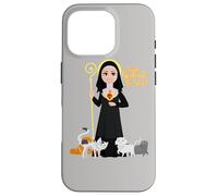 St Gertrude Patron Saint of Cats Lovers Great Nivelles Case for iPhone 16 Pro