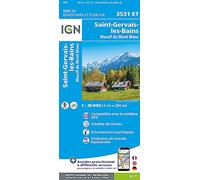 IGN Saint-Gervais-Les-Bains / Massif du Mont Blanc One Size