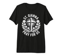 St. Gianna Pray for Us Catholic Saint Patronage Premium T-Shirt
