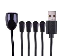 St!GIANTMAN USB IR Repeater - Infrared Remote Control Extender Repeater with 4 Emitters 1 Receiver (3M/10 FT)