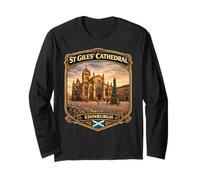St Giles Cathedral Edinburgh Scotland Vacation Long Sleeve T-Shirt