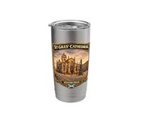 St Giles Cathedral Edinburgh Scotland Vacation Stainless Steel Insulated Tumbler