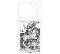 St Gorge and the Dragon Vintage England Art Catholic Saint Case for iPhone 15 Pro