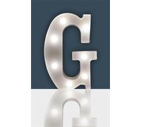St Helens Battery Operated 3D LED Letter G Light