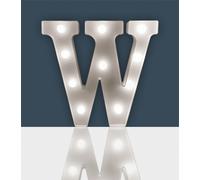 St Helens Battery Operated 3D LED Letter W Light