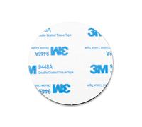 St Helens Double-Sided Round Adhesive Mounting Pads Round Grey 6 x 0.5 x 6cm