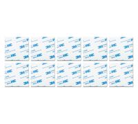 St Helens Double-Sided Square Adhesive Mounting Pads. Grey 2 x 0.5 x 2cm