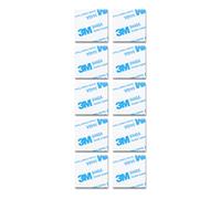 St Helens Double-Sided Square Adhesive Mounting Pads. Grey 3 x 0.5 x 3cm | Size: 3 x 0.5 x 3 cm St Helens Grey 3 x 0.5 x 3 cm