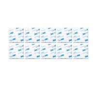 St Helens Double-Sided Square Adhesive Mounting Pads. Grey 4 x 0.5 x 4cm