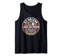St Helens England Born Bred Tank Top