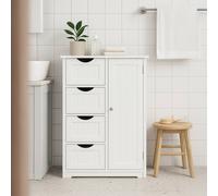 St Helens Freestanding Bathroom Cabinet (White) in White St Helens White