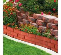 St Helens Garden Border, Terracotta Brick Effect (4 pack) St Helens Terracotta