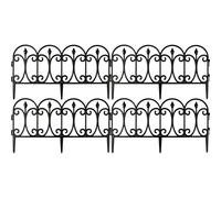 St Helens Garden Edge Fence, Black (4 pack) St Helens Black